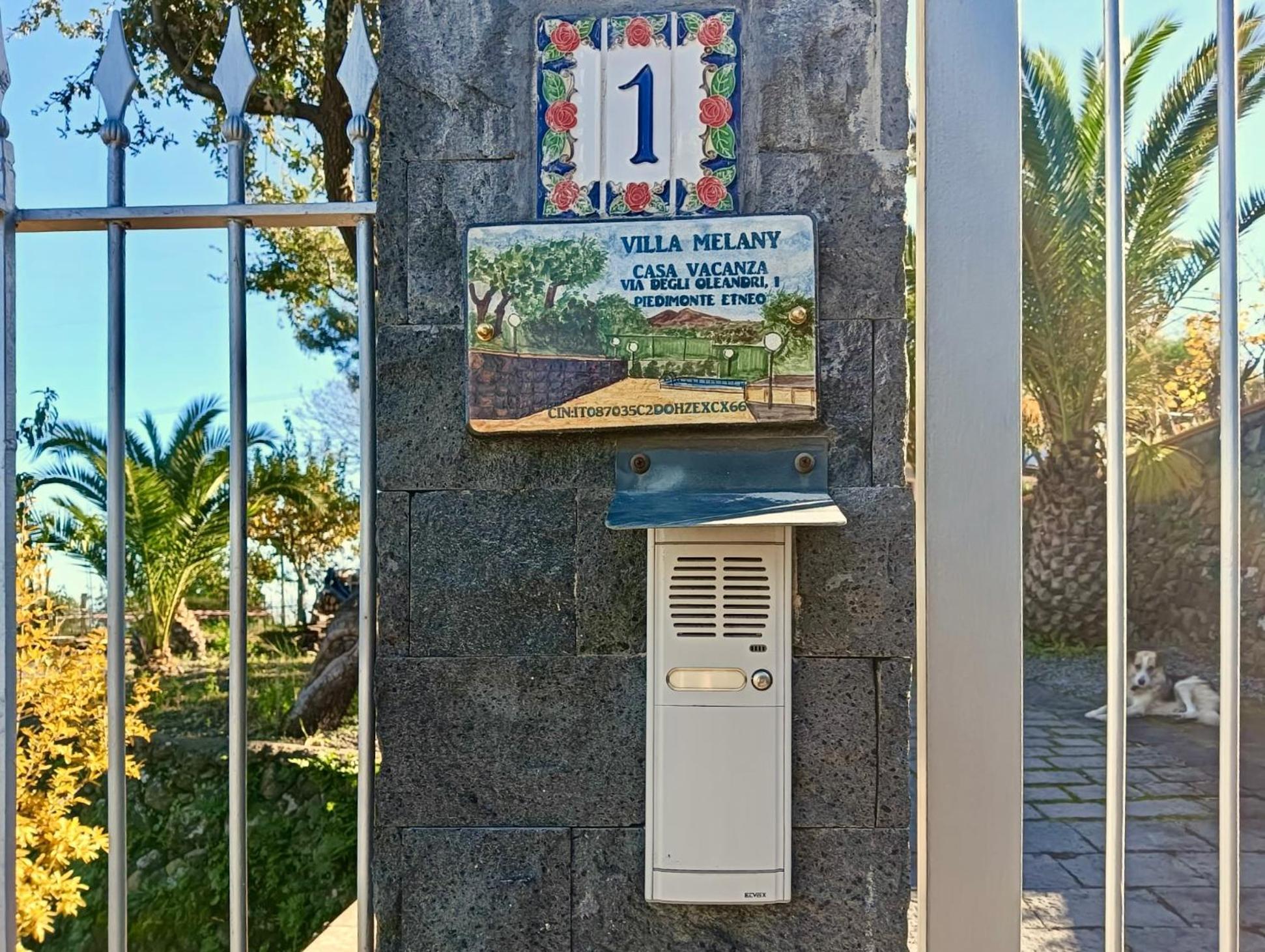 Villa Melany Casa Vacanza Piedimonte Etneo Exteriér fotografie